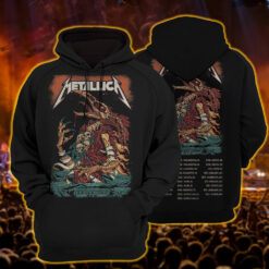 metallica hoodie skullchain fury virginia mayhem drop