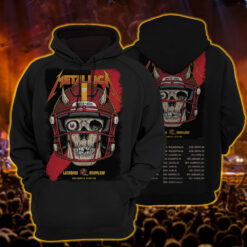 metallica hoodie undead linebacker tour drop may 28