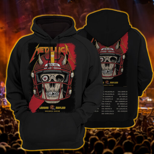 metallica hoodie undead linebacker tour drop may 28