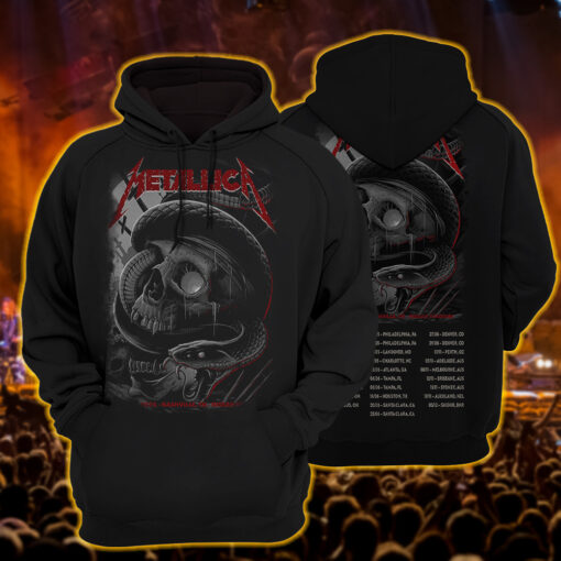 metallica hoodie viper wrath live at nissan stadiu