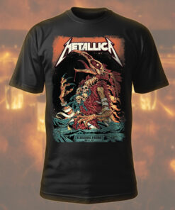 metallica horror bird skull shirt m72 tour drop may 17 2025 blacksburg va 1
