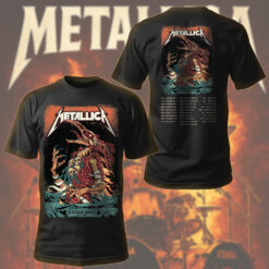 metallica horror bird skull shirt m72 tour drop may 17 2025 blacksburg va