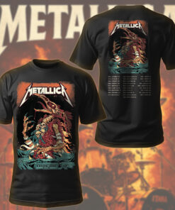 metallica horror bird skull shirt m72 tour drop may 17 2025 blacksburg va