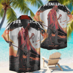 metallica houston 2025 hawaiian shirt gravekeeper of nrg stadium june 14