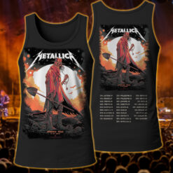 metallica houston 2025 tanktop the gravedigger keymaster edition