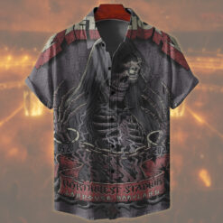 metallica landover 2025 hawaiian shirt grim reaper tour 1