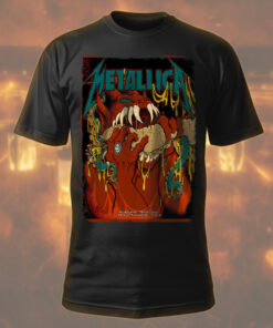 metallica lincoln financial field shirt red monster devours mayhem 5 23 2025 1