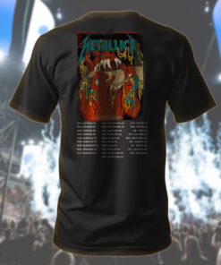 metallica lincoln financial field shirt red monster devours mayhem 5 23 2025 2