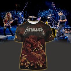 metallica m72 3d aop shirt april 24 2025 toronto on rogers centre apocalyptic titan design 1