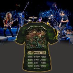 metallica m72 3d aop shirt april 24 26 2025 toronto on rogers centre skullhorn forest beast design 2
