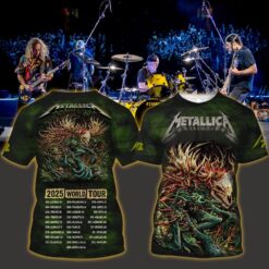 metallica m72 3d aop shirt april 24 26 2025 toronto on rogers centre skullhorn forest beast design