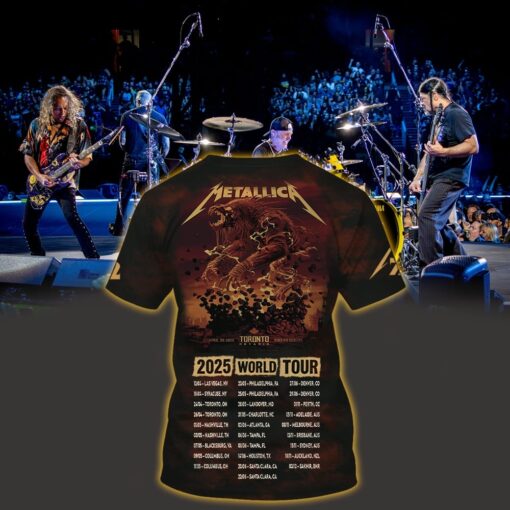 metallica m72 3d aop shirt april 26 2025 toronto on rogers centre feral titan design by john guydo 2