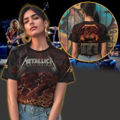 metallica m72 3d aop shirt april 26 2025 toronto on rogers centre feral titan design by john guydo 3