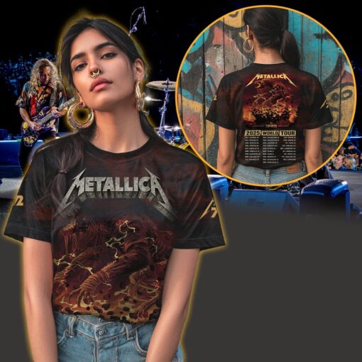 metallica m72 3d aop shirt april 26 2025 toronto on rogers centre feral titan design by john guydo 3
