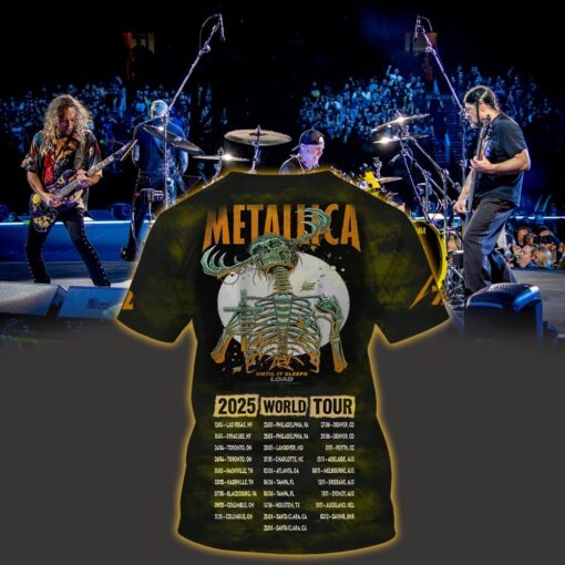 metallica m72 3d aop shirt june 14 2025 houston tx until it sleeps skeleton design nrg stadium luke preece art 2