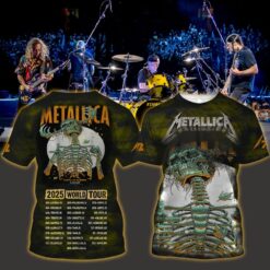 metallica m72 3d aop shirt june 14 2025 houston tx until it sleeps skeleton design nrg stadium luke preece art