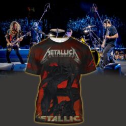 metallica m72 3d aop shirt june 20 2025 santa clara ca levis stadium demon fire poster art 1