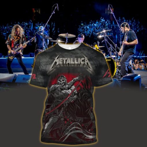 metallica m72 3d aop shirt june 27 29 2025 denver co empower field grim reaper horseman tour poster 1