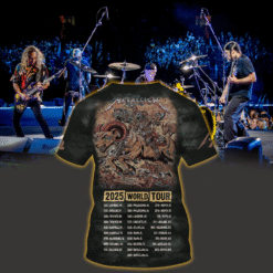 metallica m72 3d aop shirt june 29 2025 denver co empower field ram skull warrior tour poster 2