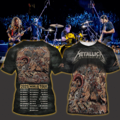 metallica m72 3d aop shirt june 29 2025 denver co empower field ram skull warrior tour poster