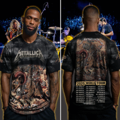 metallica m72 3d aop shirt june 29 2025 denver co empower field ram skull warrior tour poster 4