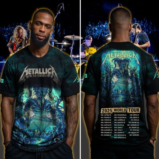 metallica m72 3d aop shirt june 3 2025 atlanta georgia mercedes benz stadium ram demon skeleton apocalypse design 4