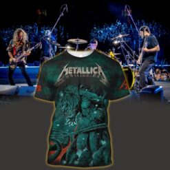 metallica m72 3d aop shirt june 6 2025 tampa fl kraken sea monster design raymond james stadium 1