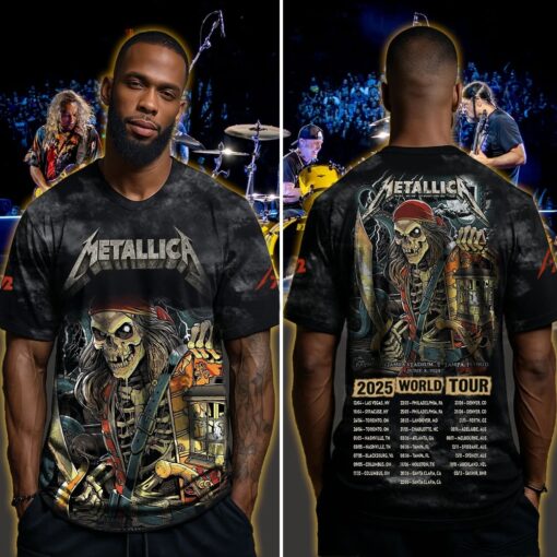 metallica m72 3d aop shirt june 8 2025 tampa fl pirate lantern skeleton design raymond james stadium 4