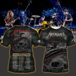 metallica m72 3d aop shirt may 1 2025 nashville tn nissan stadium snake skull tour design ft pantera suicidal tendencies
