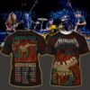 metallica m72 3d aop shirt may 25 2025 lincoln financial field philadelphia pa tentacle burger monster design