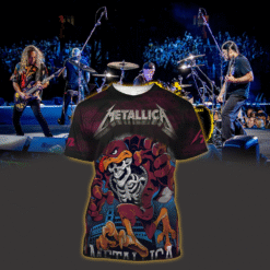 metallica m72 3d aop shirt may 7 2025 lane stadium blacksburg va hokie skeleton mascot tribute 1