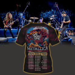 metallica m72 3d aop shirt may 7 2025 lane stadium blacksburg va hokie skeleton mascot tribute 2