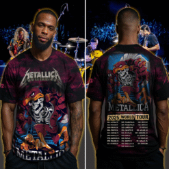 metallica m72 3d aop shirt may 7 2025 lane stadium blacksburg va hokie skeleton mascot tribute 4