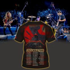 metallica m72 3d aop shirt may 9 2025 historic crew stadium columbus oh crowned skeleton raven 2