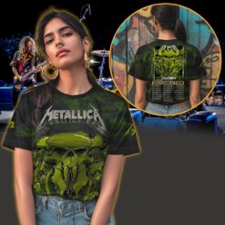 metallica m72 3d aop shirt the art of squindo 104 seasons of metallica art 2025 edition 3