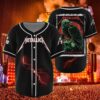 metallica m72 eagle skull baseball jersey north american tour 2025