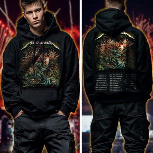 metallica m72 hoodie april 24 26 2025 toronto rogers centre forest beast by miles tsang 2