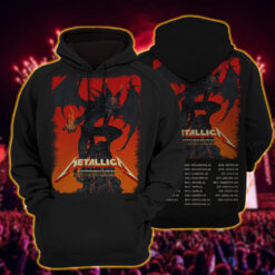 metallica m72 santa clara hoodie shirt june 20 2025 levis stadium fire demon artwork no repeat weekend 3