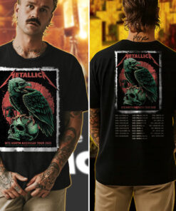 metallica m72 skull raven t shirt north america limited drop 2025 4