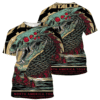 metallica m72 tour 2025 3d aop shirt sea serpent skull art full print metal tee