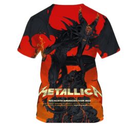 metallica m72 tour aop shirt june 20 2025 santa clara ca levis stadium vance kelly no repeat setlist demon 3d artwork concert tee 2