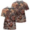 metallica m72 tour aop shirt june 27 2025 denver co empower field bear berserker 3d print limited concert tee