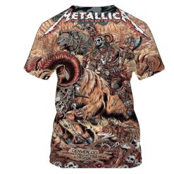 metallica m72 tour aop shirt june 29 2025 denver co empower field ram skull rider 3d print tee 2