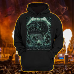 metallica m72 tour hoodie april 19 2025 syracuse ny jma wireless dome electric dragon storm design