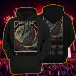 metallica m72 tour hoodie april 19 2025 syracuse ny jma wireless dome sea serpent skull artwork 3