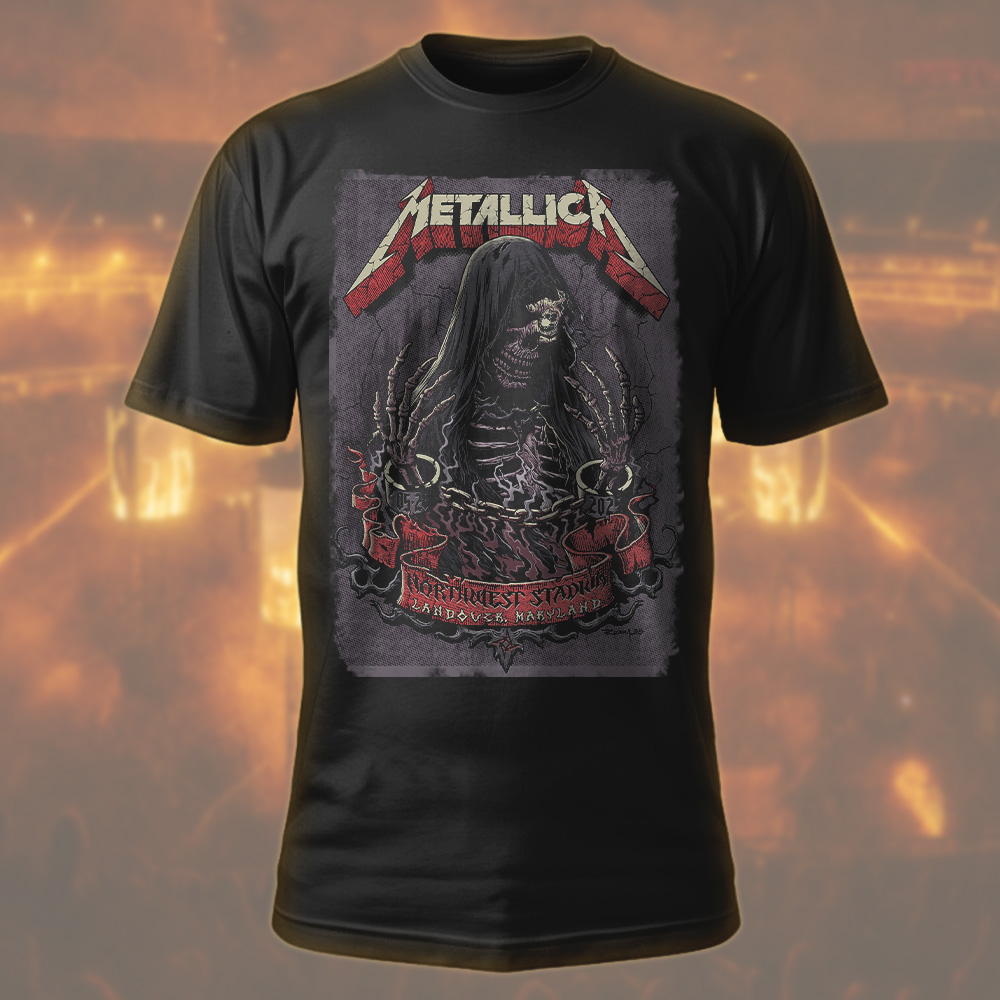 metallica m72 tour t shirt northwest phantom edition hanover md 2025 1