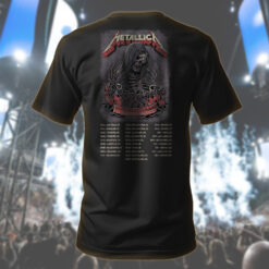 metallica m72 tour t shirt northwest phantom edition hanover md 2025 2