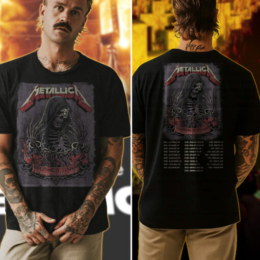metallica m72 tour t shirt northwest phantom edition hanover md 2025 4