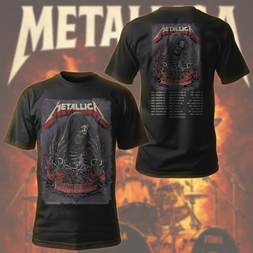 metallica m72 tour t shirt northwest phantom edition hanover md 2025