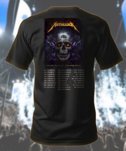 metallica m72 tour t shirt third eye skull drop charlotte night may 21 2025 2